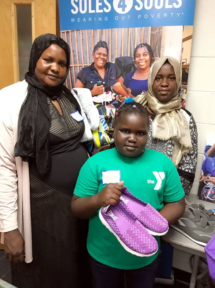 Soles4Souls donates shoes to refugees