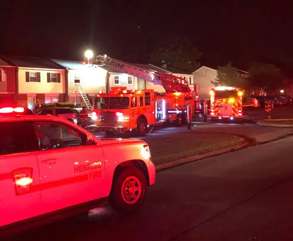 No one injured in Eastern Henrico apartment fire