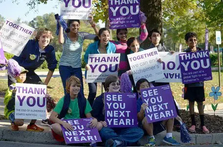 Local Alzheimer's Walk named to top 30 in U.S.