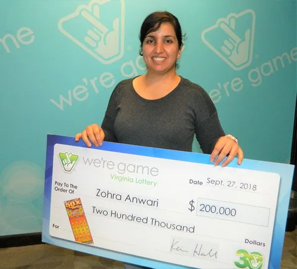 Sandston woman wins $200k in Va. Lottery