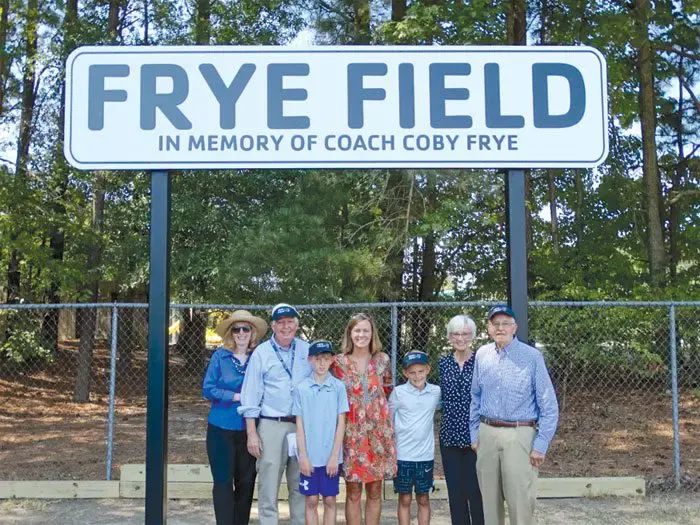 Tuckahoe YMCA dedicates field in honor of late coach Frye