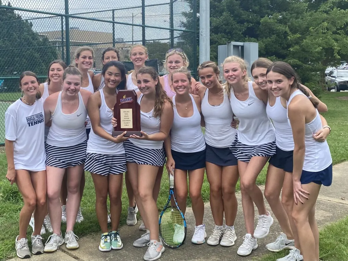 Freeman HS girls tennis team wins state title