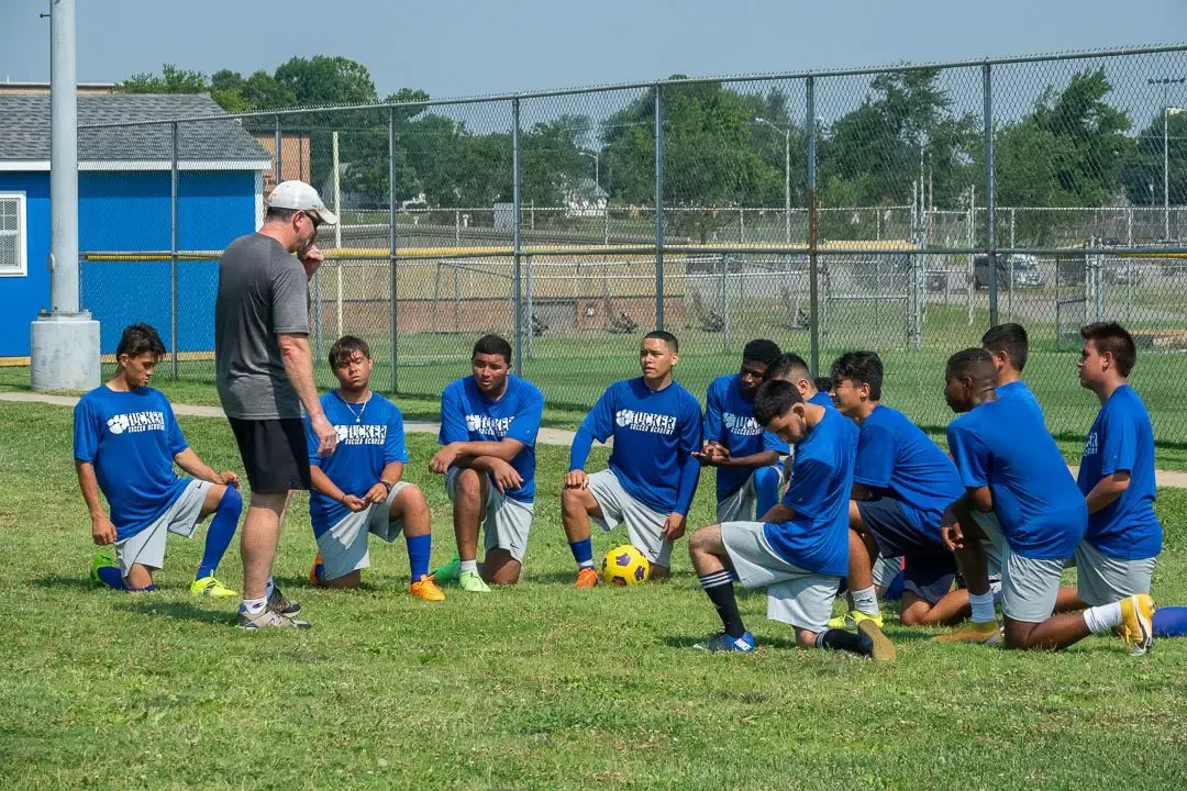 At Tucker HS summer academy, students learn soccer, English