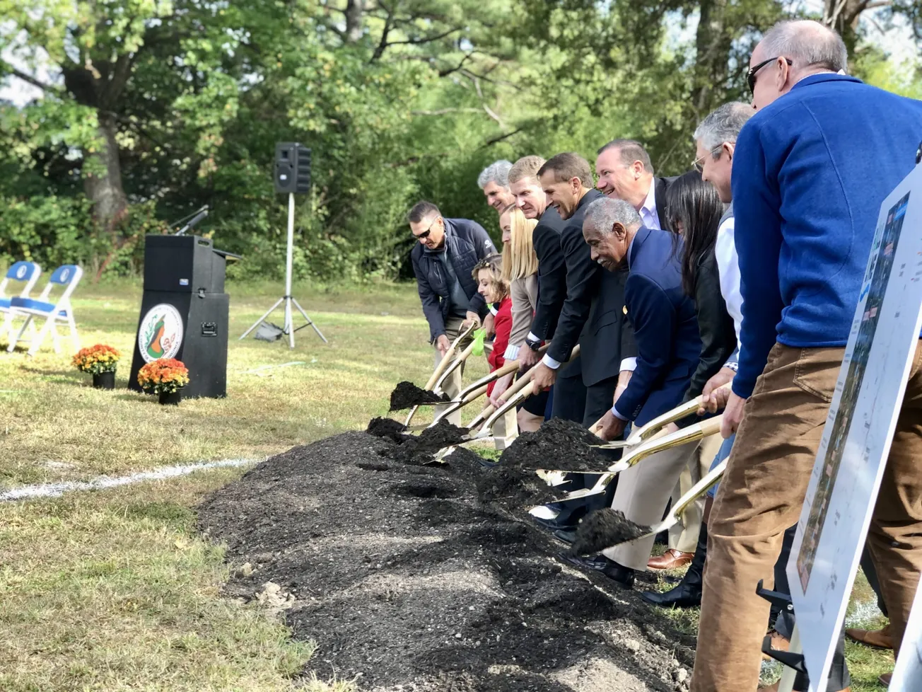 Henrico officials break ground on Fall Line Trail in Lakeside