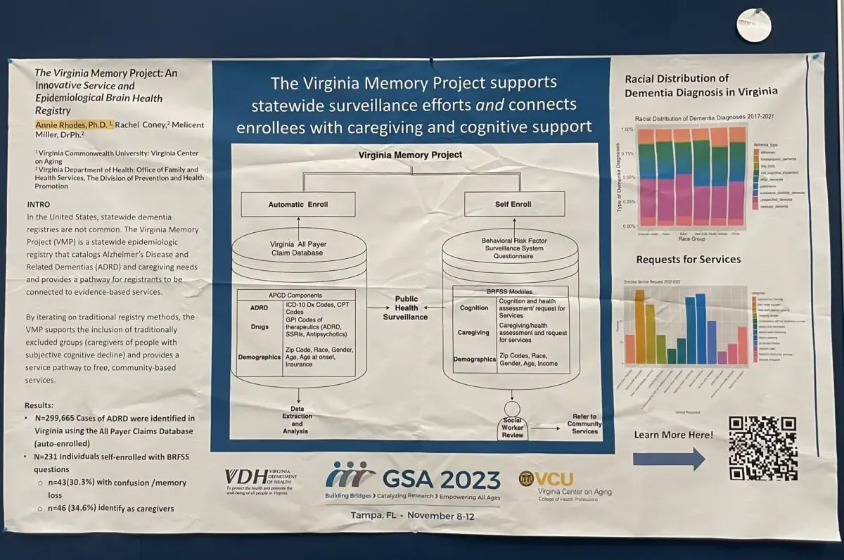 Virginia Memory Project aims to get better Alzheimer’s data, provide resources