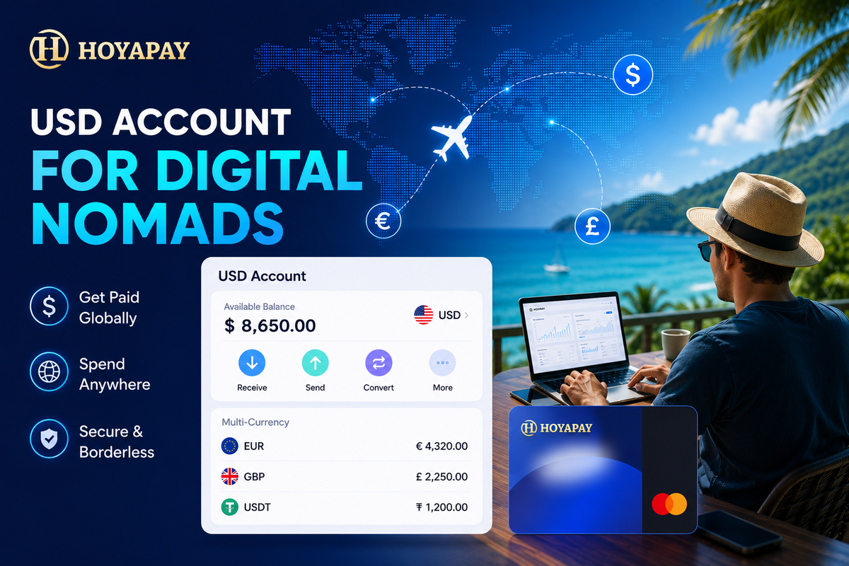 Best USD Account for Digital Nomads in 2026: How to Get Paid Globally and Spend Anywhere