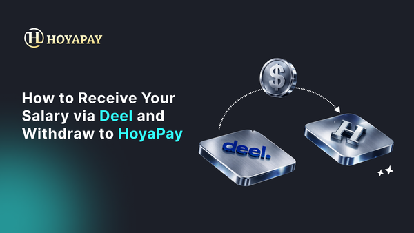 如何透過 Deel 領取薪水並提現到 Hoyapay