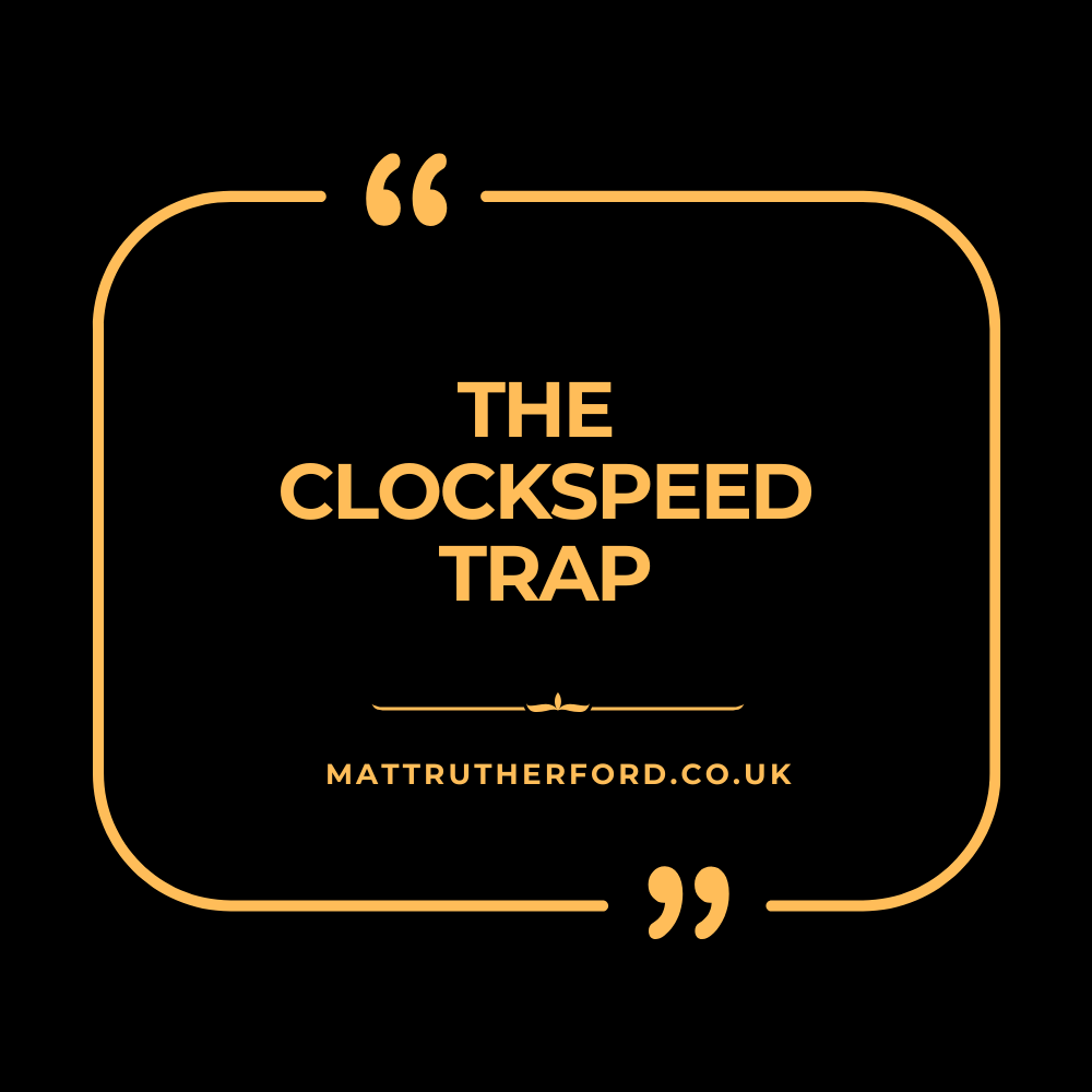 299 : The Clockspeed Trap
