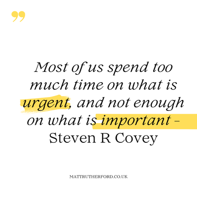 👓 Stuff #182 - urgent or important?