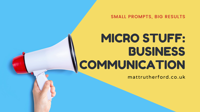 Microstuff: Business Communications 5