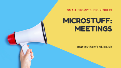 Microstuff: Meeting 50