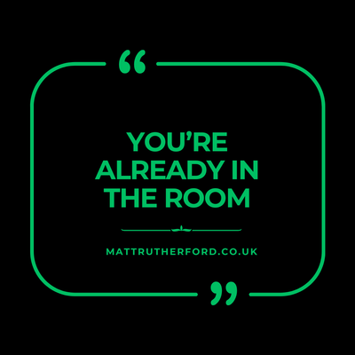 288: You're already in the room