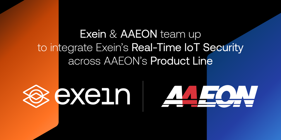 Exein Partners with AAEON to Strengthen IoT Security Across Industrial Edge Devices