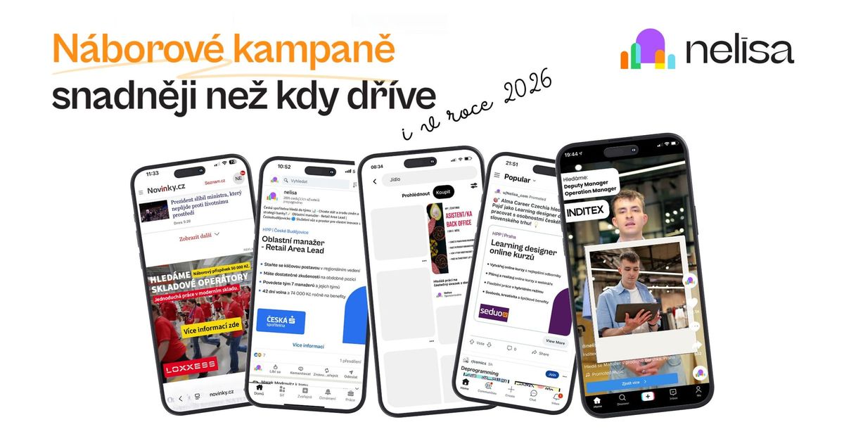 Nelisa | Náborové kampaně snadněji než kdy dříve, i v roce 2026