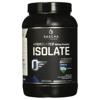 Sascha Fitness Hydrolyzed Whey Protein Isolate