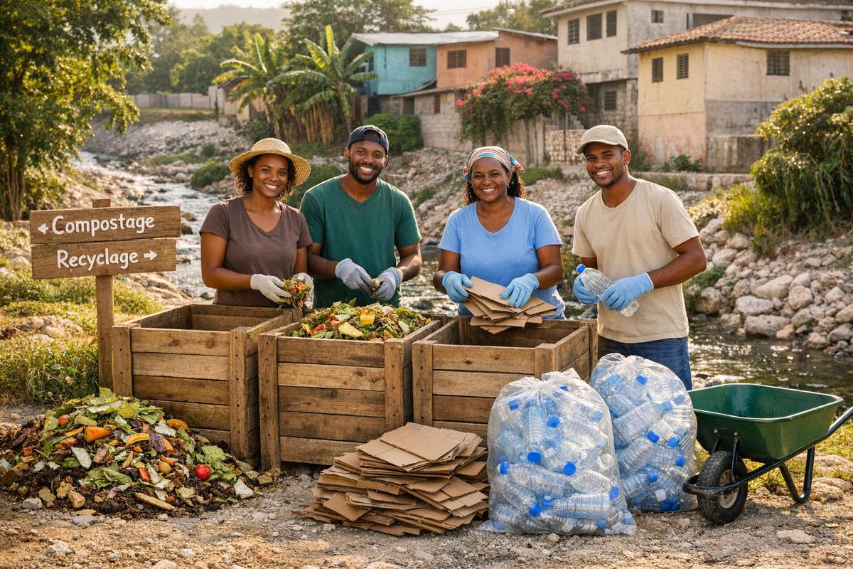 Études sur la Gestion des Déchets en Haïti