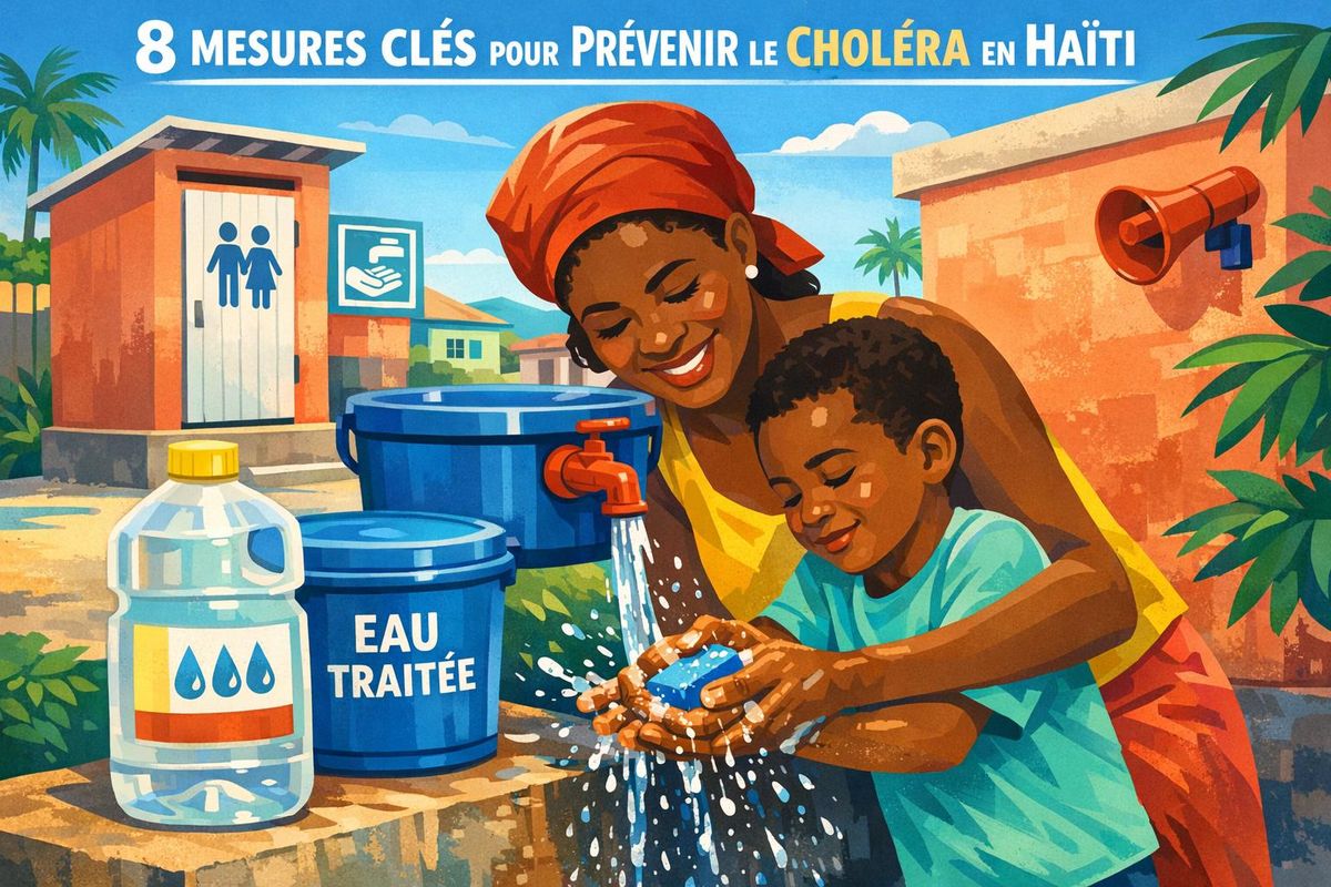 8 Mesures Clés pour Prévenir le Choléra en Haïti
