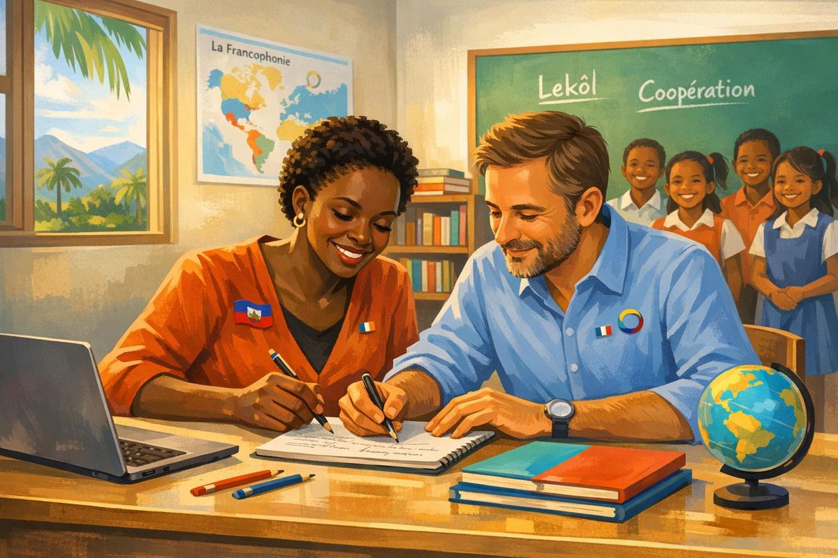 Haïti et monde francophone : Coopération éducative