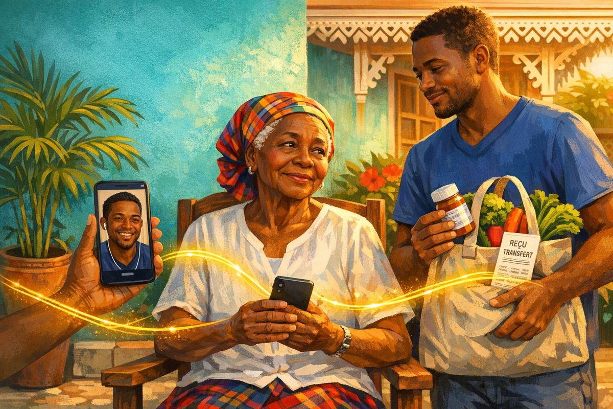 Soins aux aînés en Haïti: diaspora vs familles locales