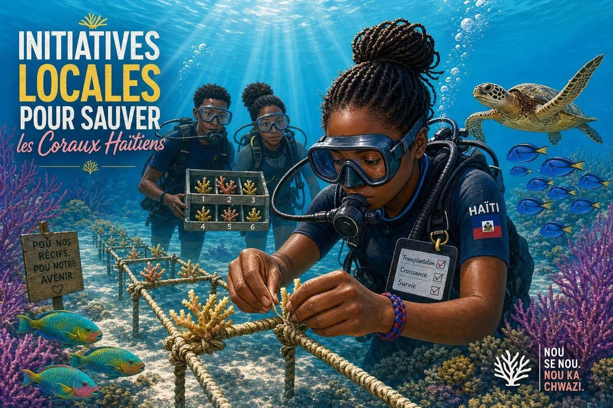 Initiatives Locales pour Sauver les Coraux Haïtiens
