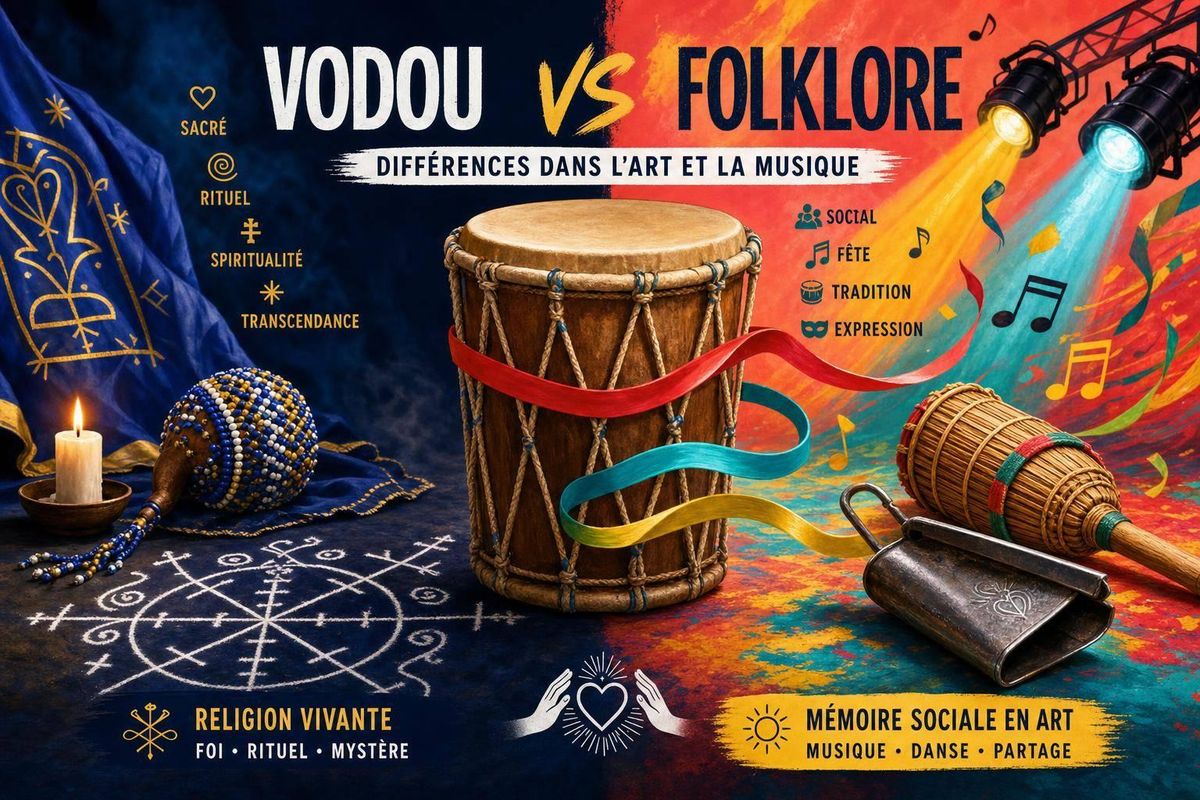 Vodou vs Folklore: Différences dans l'Art et la Musique