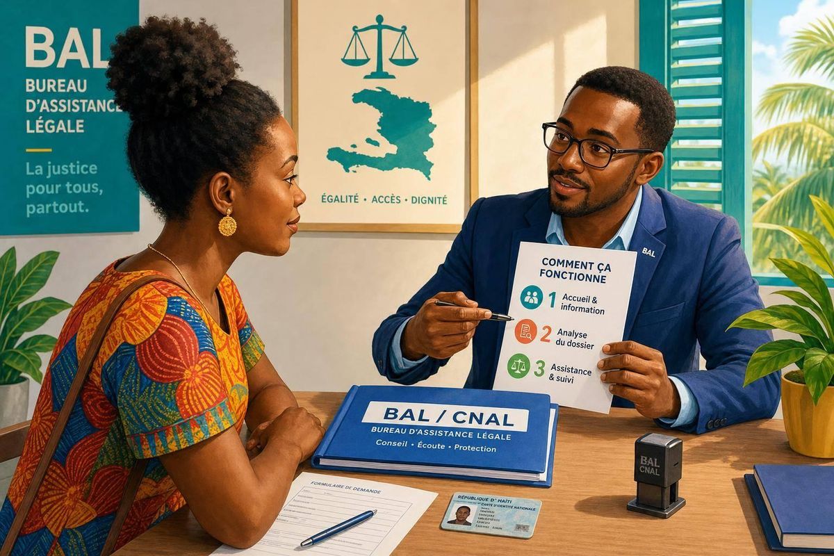 Justice gratuite en Haïti : comment ça fonctionne