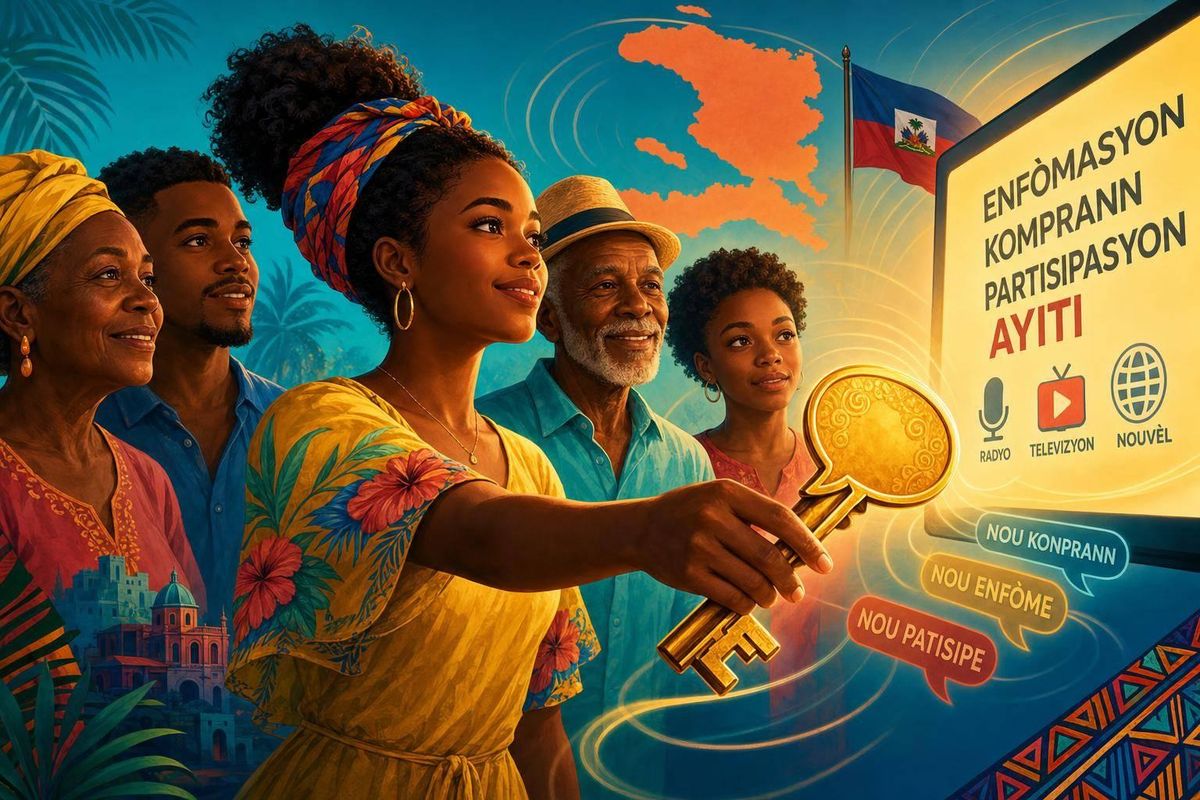 Impact du créole sur l'accès aux médias en Haïti