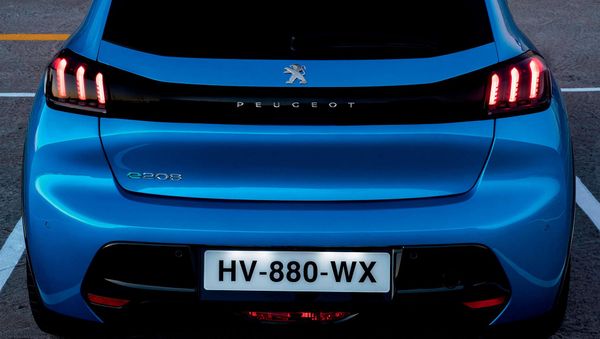 Peugeot e-208 électrique