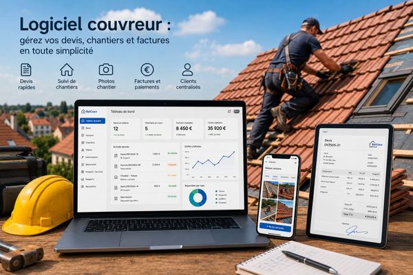 Photo Logiciel Couvreur
