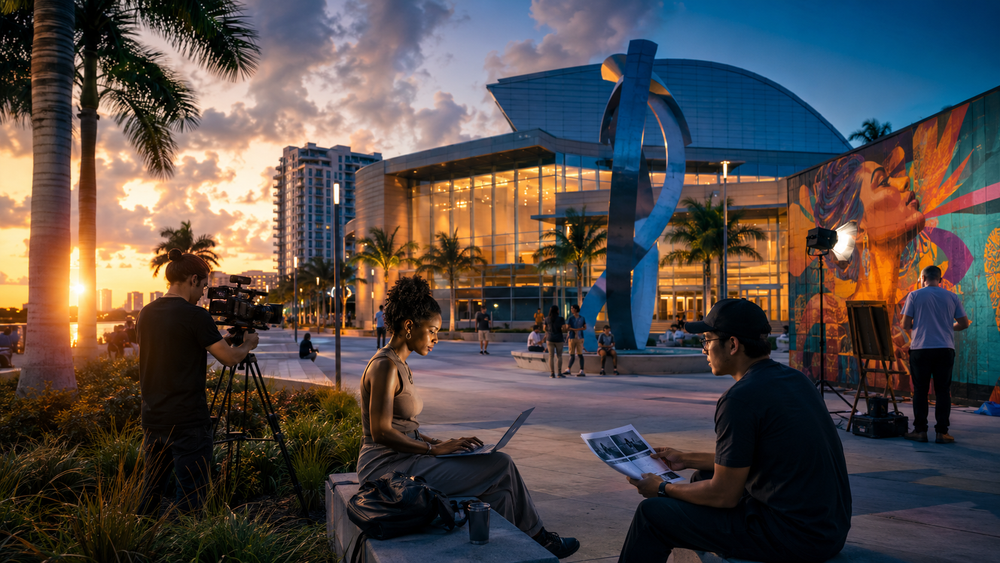 How Broward's Arts Infrastructure Is Fueling the Creator Economy Outside Miami
