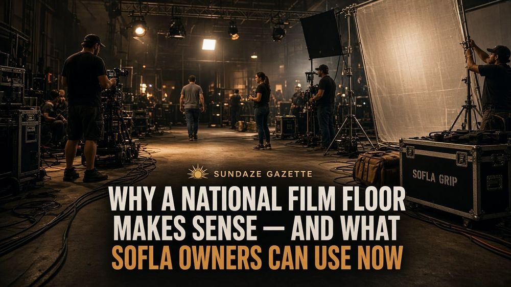 Why a National Film Floor Makes Sense — and What SoFla Owners Can Use Now
