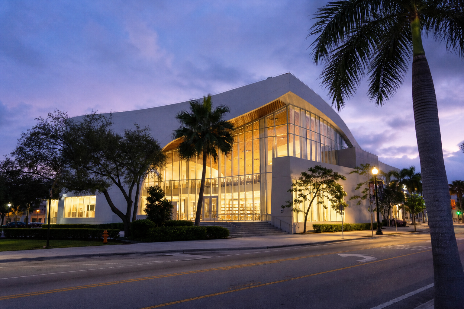 African American Research Library and Cultural Center on Sistrunk Boulevard in Fort Lauderdale, home of Broward County Library’s AI For Small Business computer-lab series.
