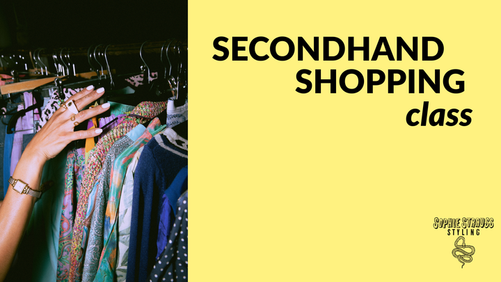 Secondhand Shopping Class