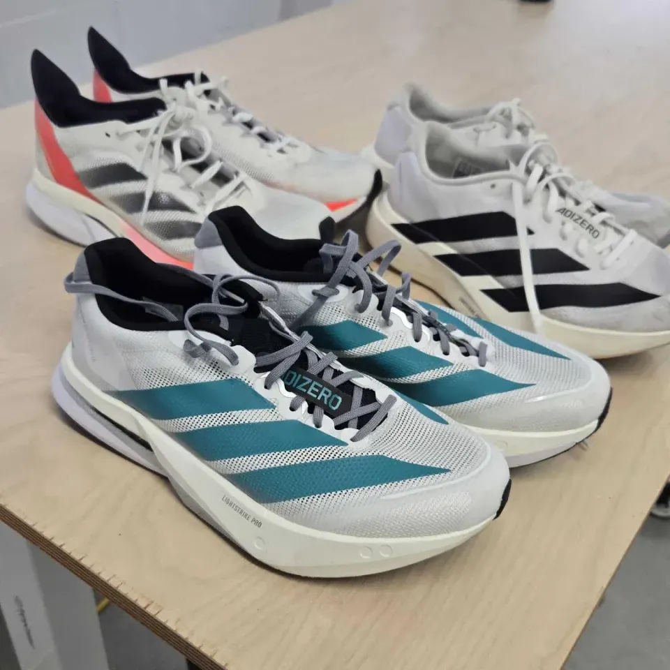 Adidas shoe demo tomorrow - ROAD workout - 3/3/3 x 5