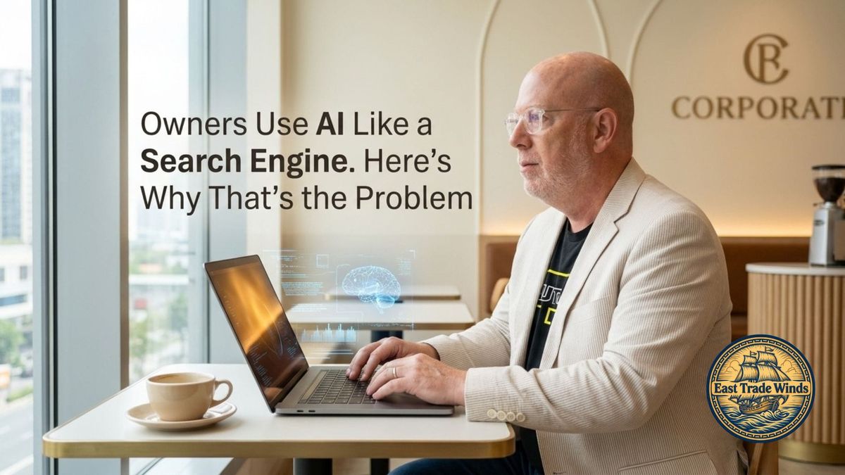 Owners Use AI Like a Search Engine. Here's Why That's the Problem