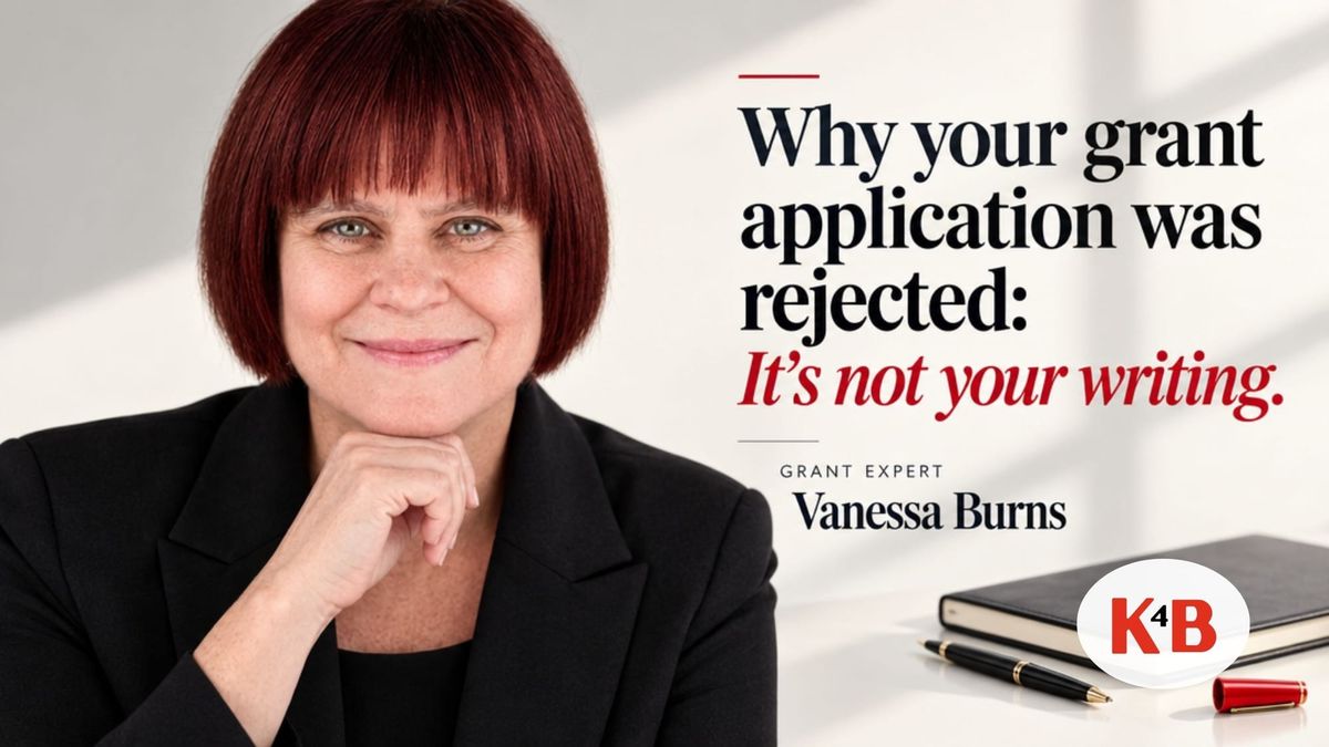 Why your grant application was rejected: It's not your writing