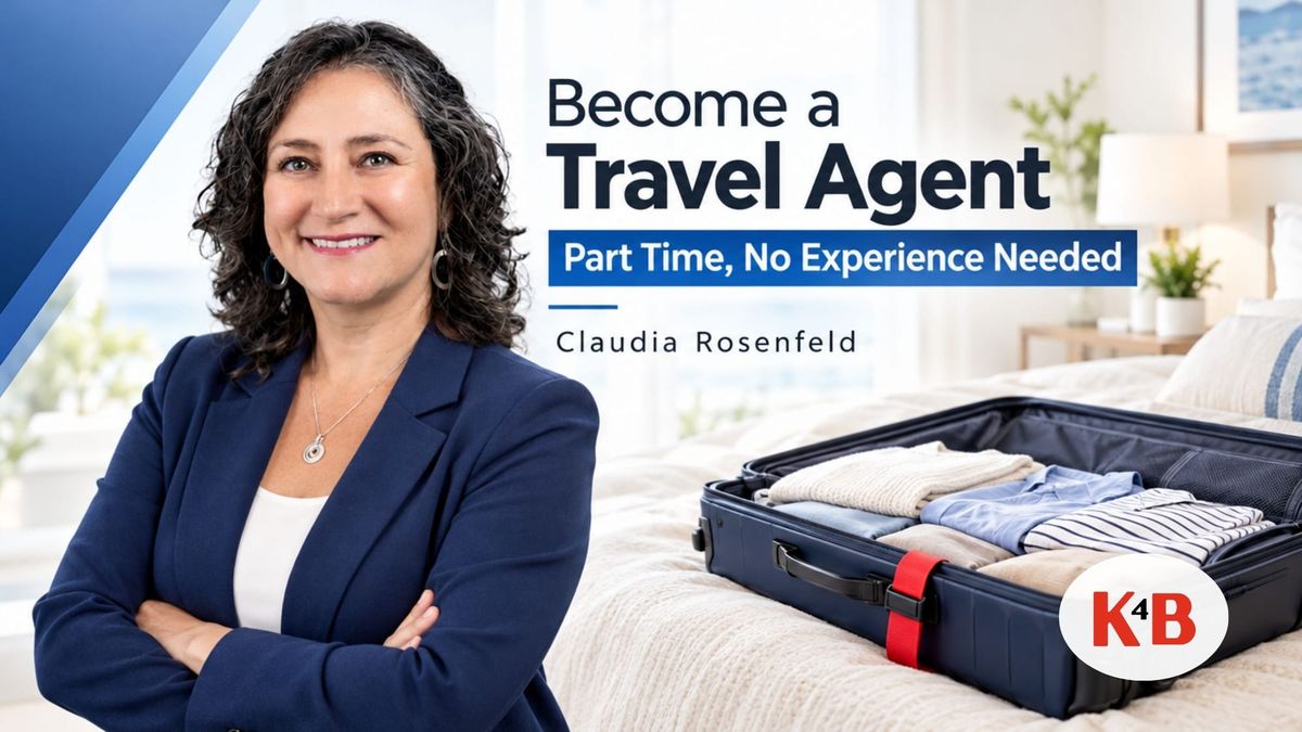 Become a Travel Agent Part Time, No Experience Needed