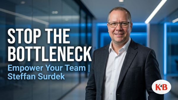 Team Autonomy: How to Stop Being the Bottleneck | Steffan Surdek