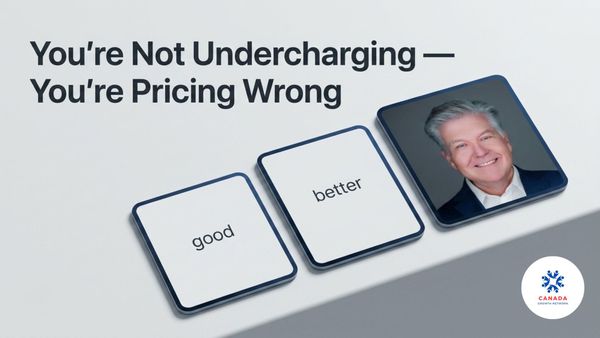 You're Not Undercharging — You're Pricing Wrong | CGN