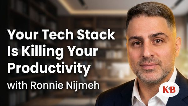 Your Tech Stack Is Killing Your Productivity | Ronnie Nijmeh