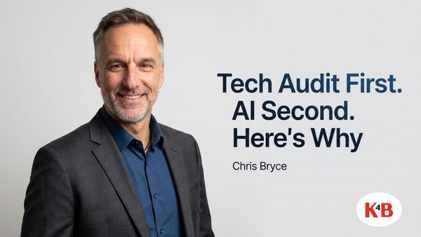 Tech Audit First. AI Second. Here's Why | Chris Bryce