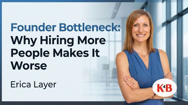 Founder Bottleneck: Why Hiring More People Makes It Worse