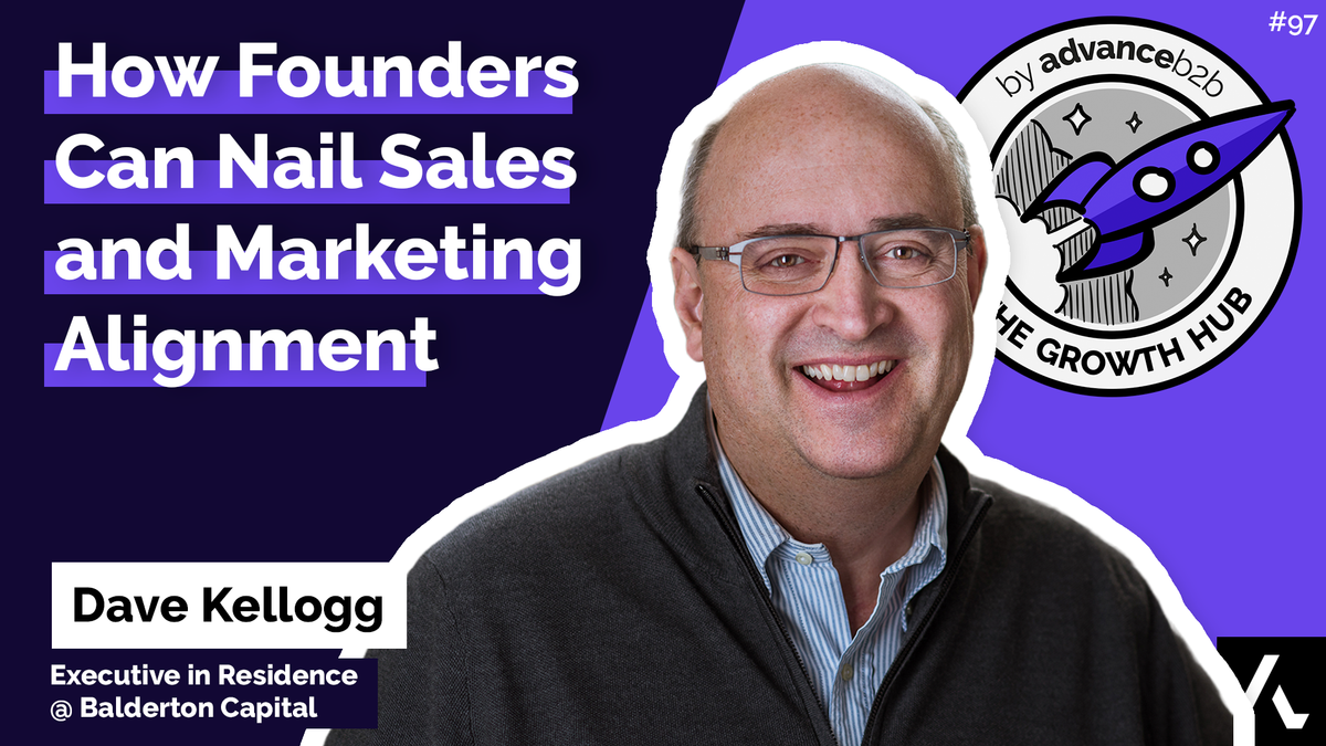 Appearance on The SaaS Growth Hub Podcast on Founder Sales Knowledge and Sales & Marketing Alignment