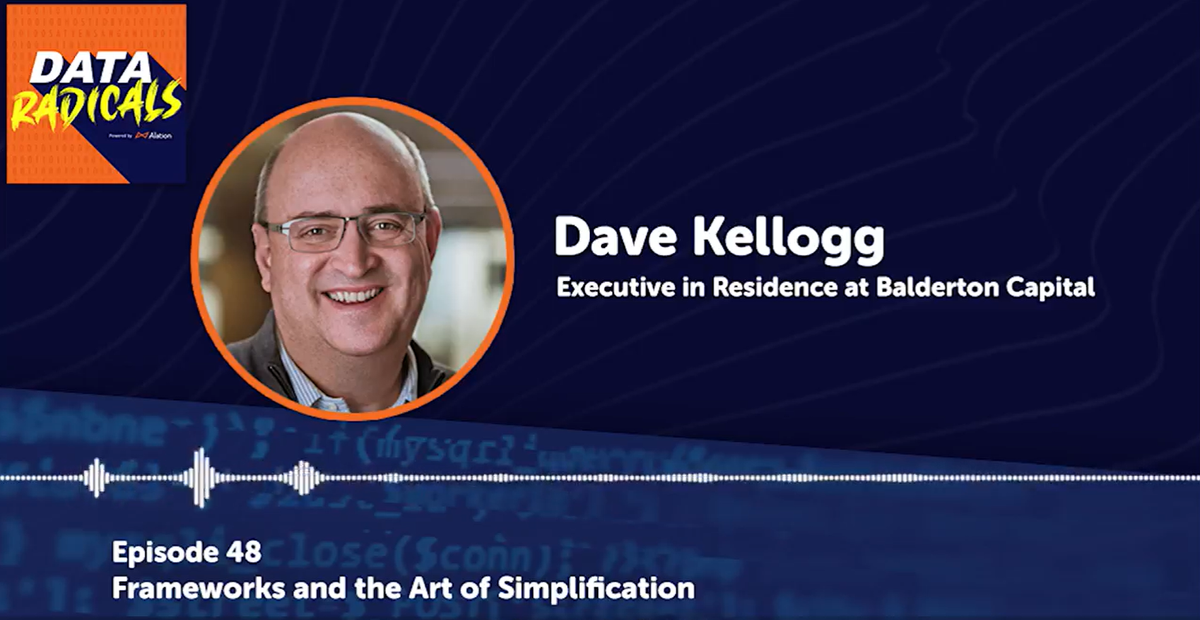 Appearance on Data Radicals:  Frameworks and the Art of Simplification