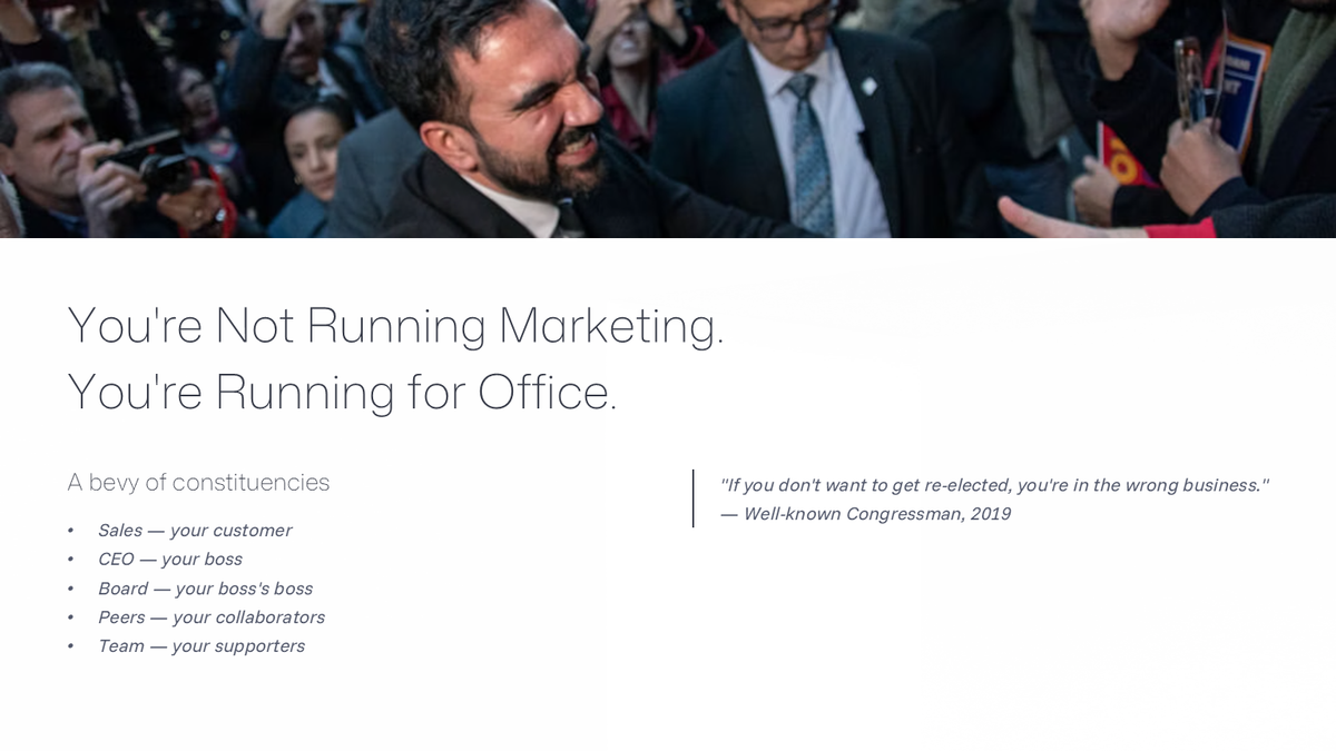 Be the CMO Everyone Wants to Work With