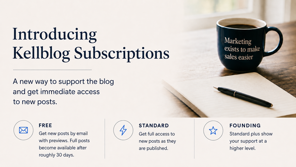 Introducing Kellblog Subscriptions