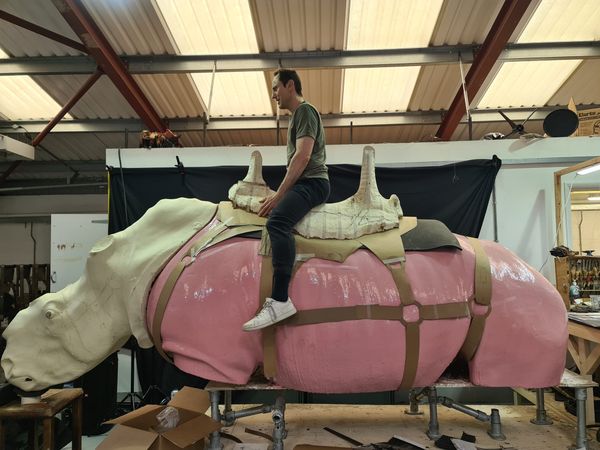 Simeon Morris: rhino-saddler to the stars