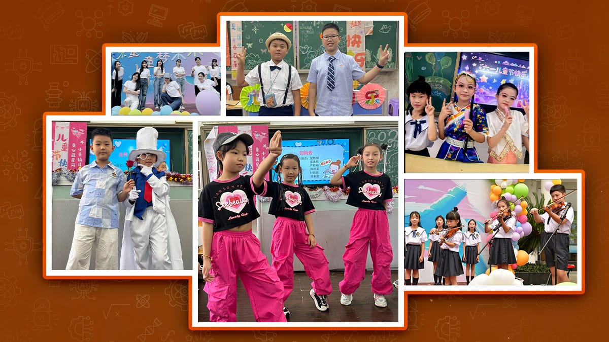 Shenzhen Yaohua Experimental School students performing in cultural shows and musical performances