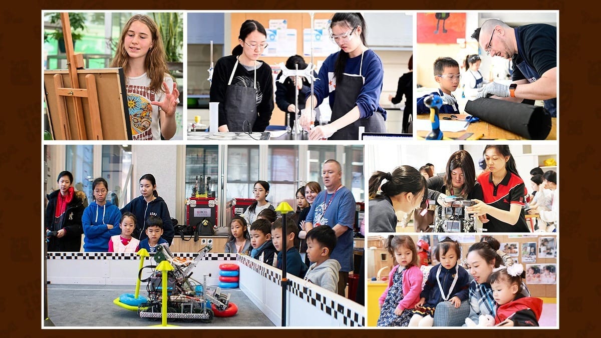 Beijing City International School diverse learning experiences from arts to robotics