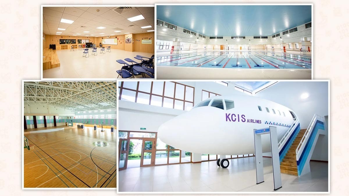 Kang Chiao International School Hefei Campus facilities pool gym and airline simulator